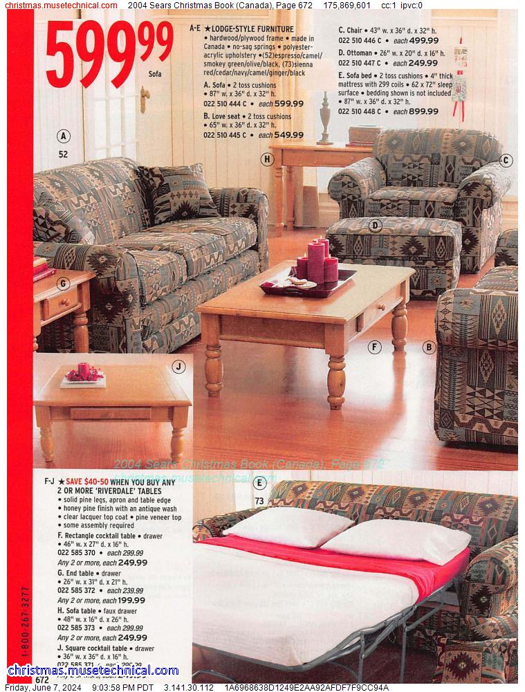 2004 Sears Christmas Book (Canada), Page 672