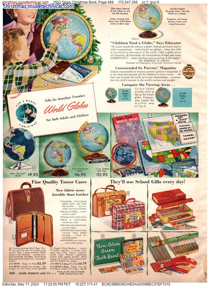 1953 Sears Christmas Book, Page 468