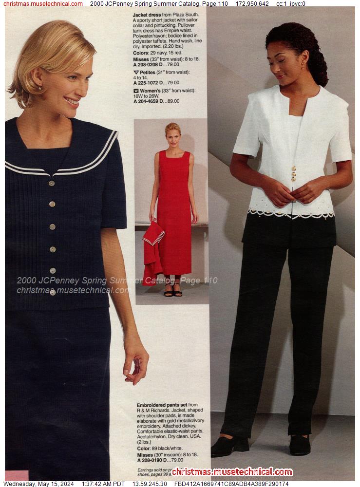 2000 JCPenney Spring Summer Catalog, Page 110