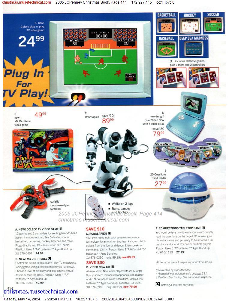 2005 JCPenney Christmas Book, Page 414
