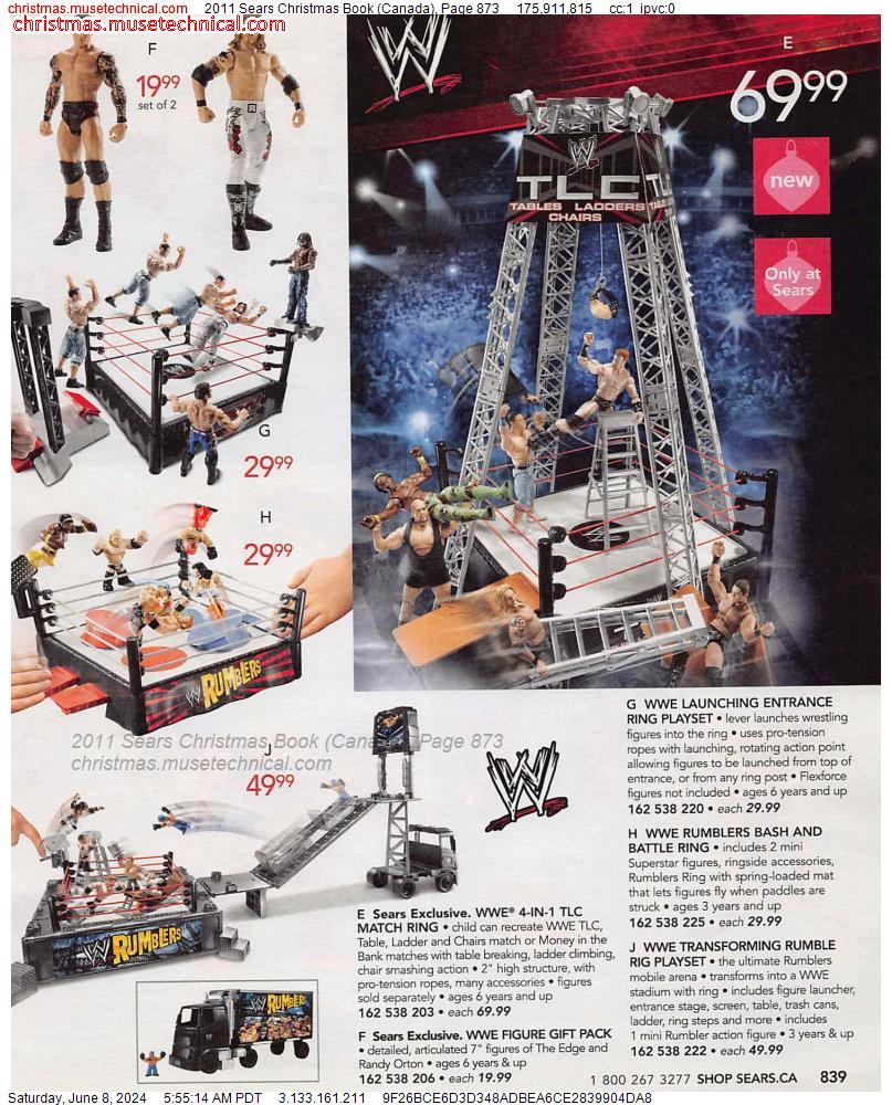 2011 Sears Christmas Book (Canada), Page 873