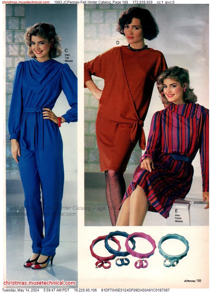 1983 JCPenney Fall Winter Catalog, Page 199 - Catalogs & Wishbooks