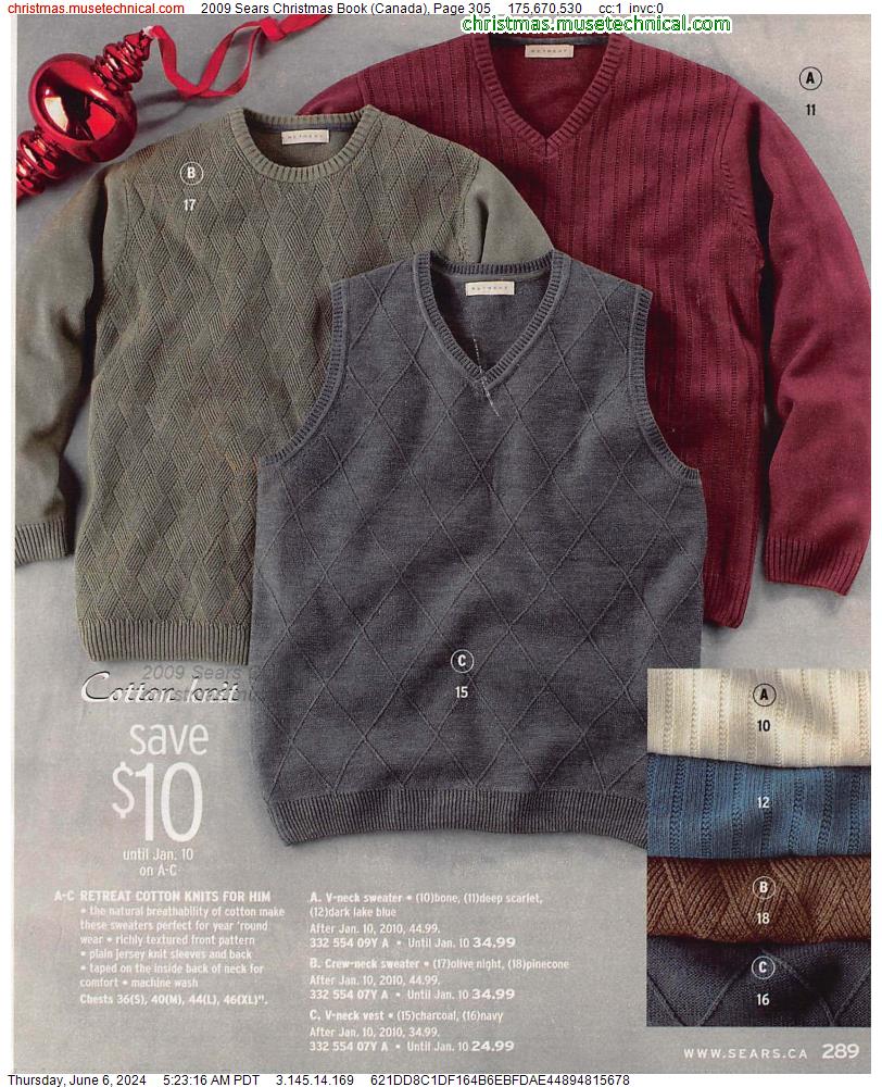 2009 Sears Christmas Book (Canada), Page 305