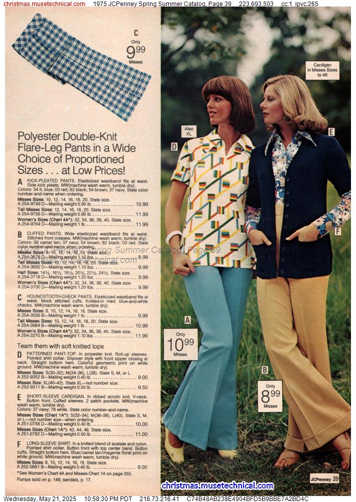 1975 JCPenney Spring Summer Catalog, Page 39