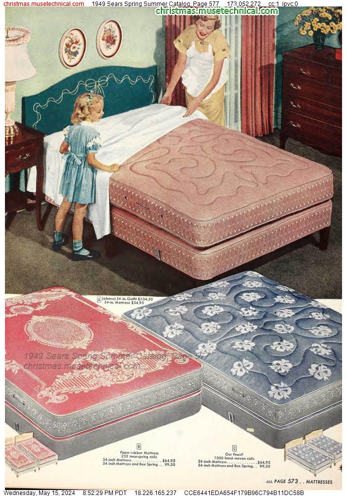 1949 Sears Spring Summer Catalog, Page 577