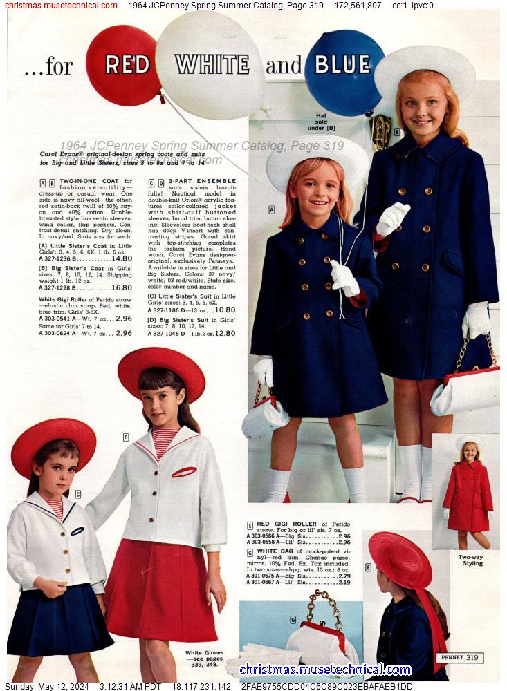 1964 JCPenney Spring Summer Catalog, Page 319