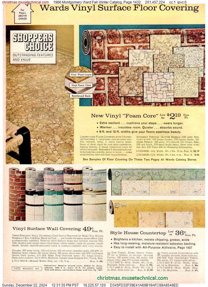 1966 Montgomery Ward Fall Winter Catalog, Page 1432