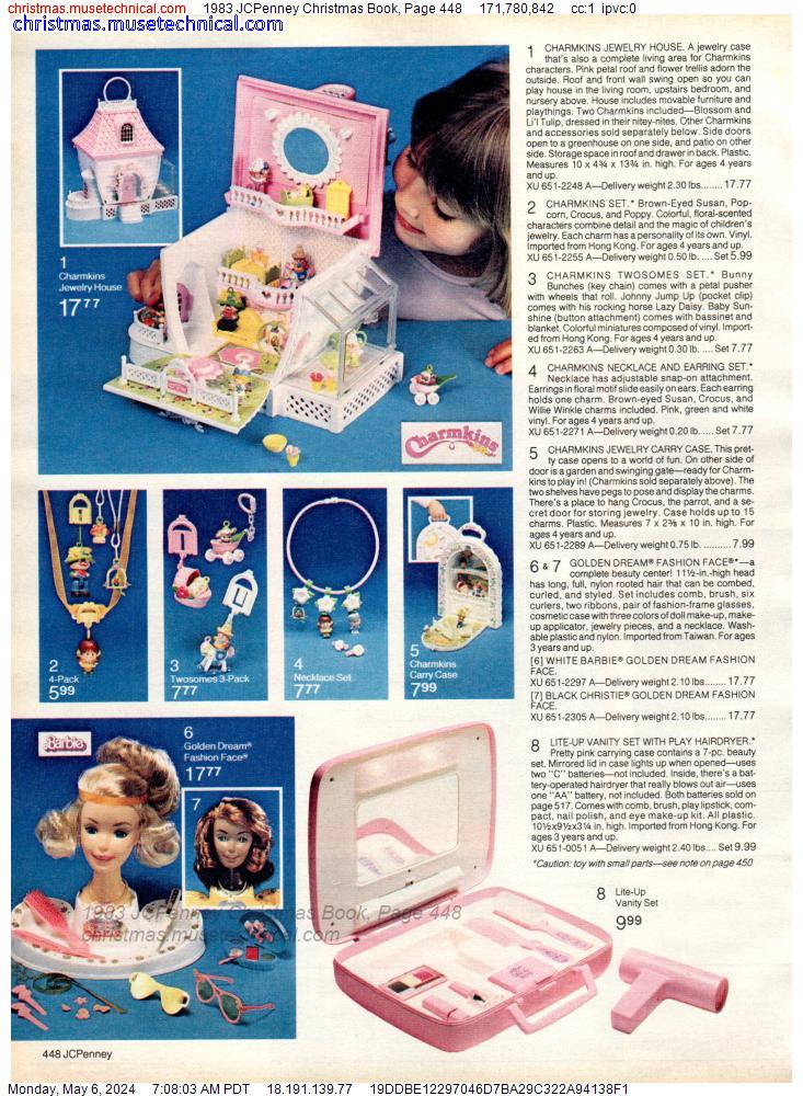 1983 JCPenney Christmas Book, Page 448