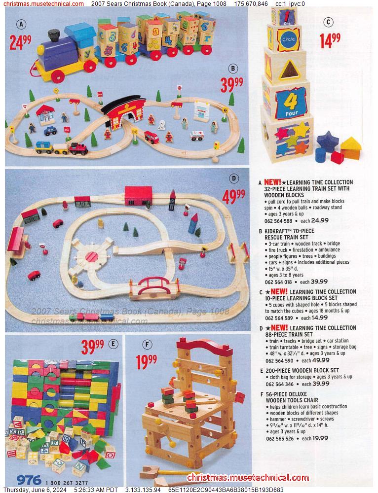 2007 Sears Christmas Book (Canada), Page 1008