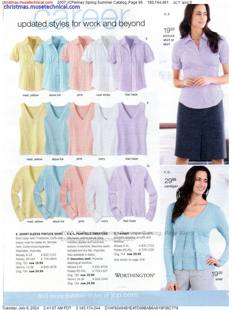 2007 JCPenney Spring Summer Catalog, Page 99