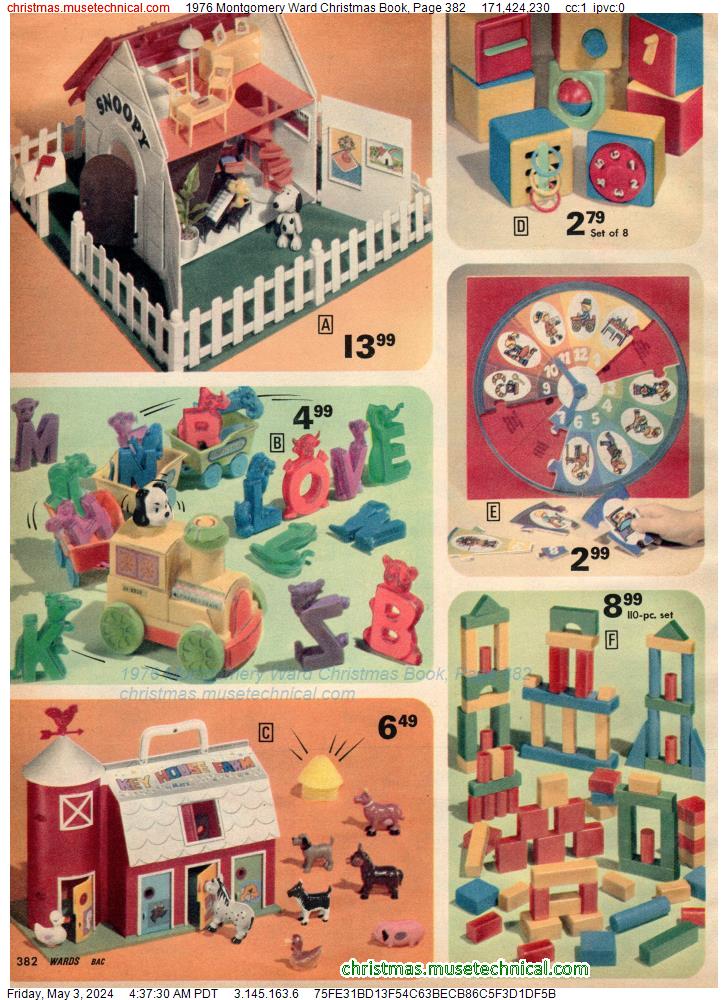 1976 Montgomery Ward Christmas Book, Page 382