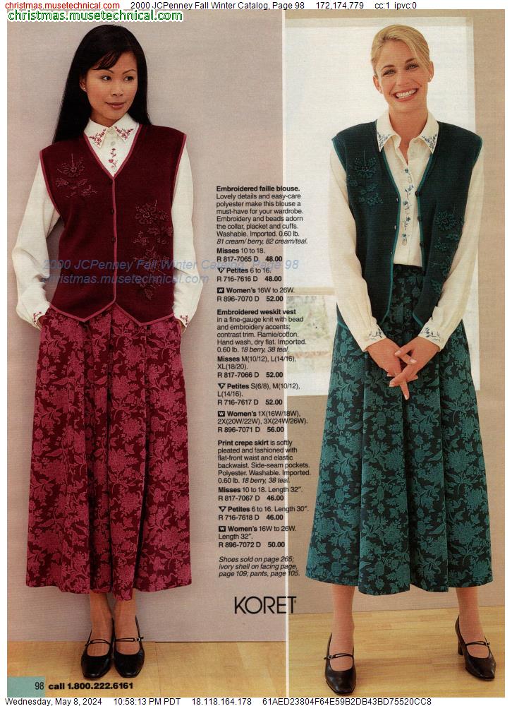 2000 JCPenney Fall Winter Catalog, Page 98