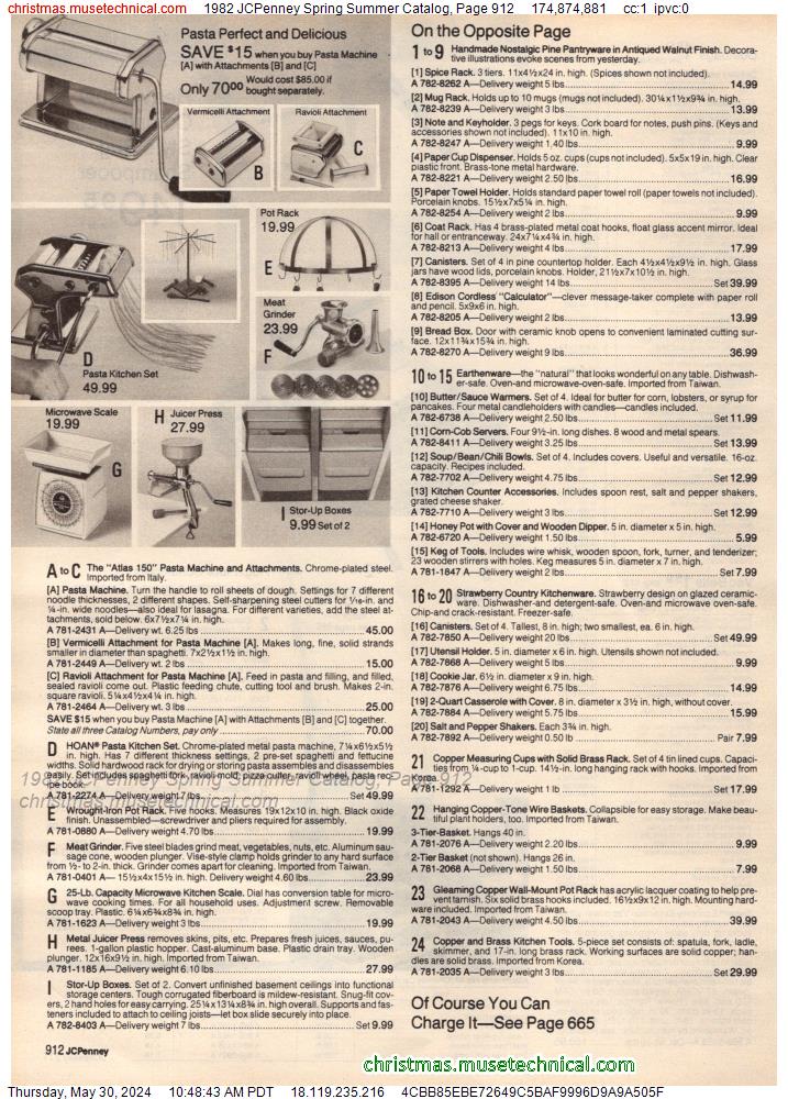 1982 JCPenney Spring Summer Catalog, Page 912
