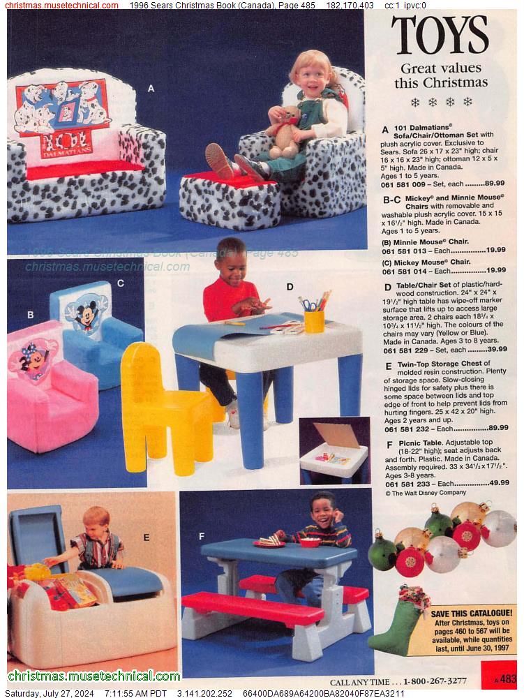 1996 Sears Christmas Book (Canada), Page 485
