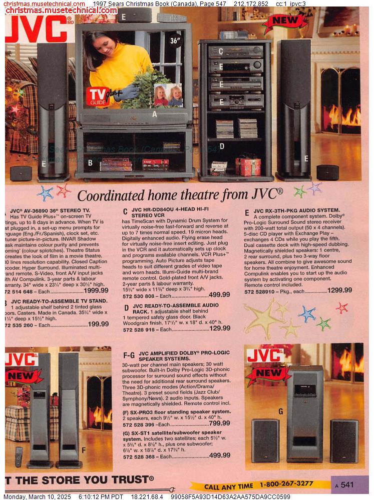 1997 Sears Christmas Book (Canada), Page 547