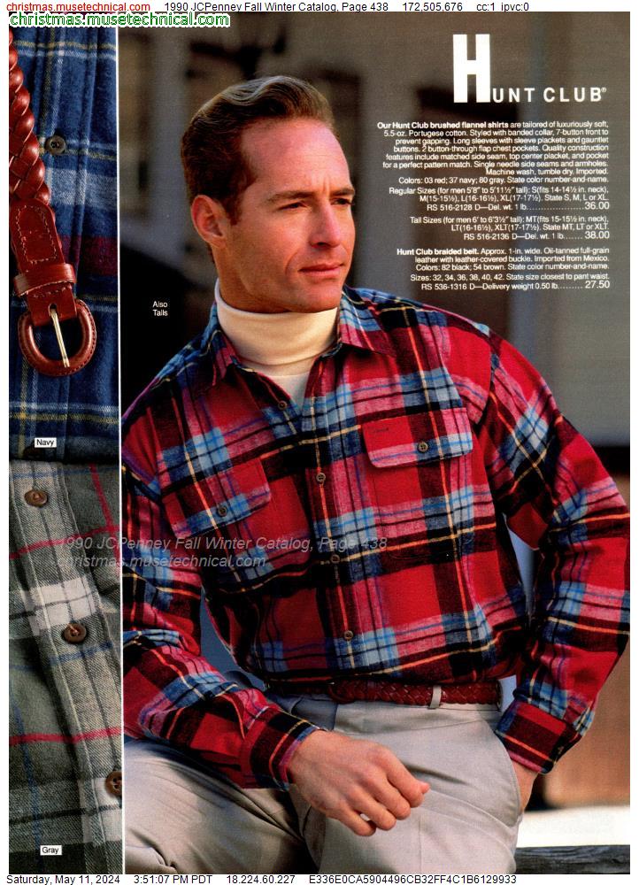 1990 JCPenney Fall Winter Catalog, Page 438