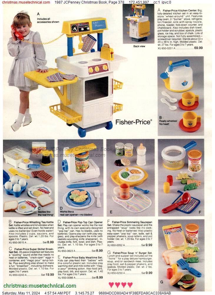 1987 JCPenney Christmas Book, Page 378