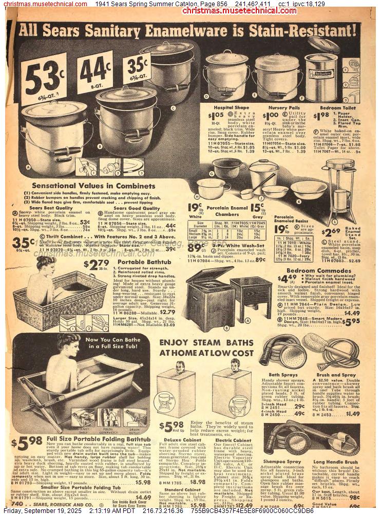 1941 Sears Spring Summer Catalog, Page 856