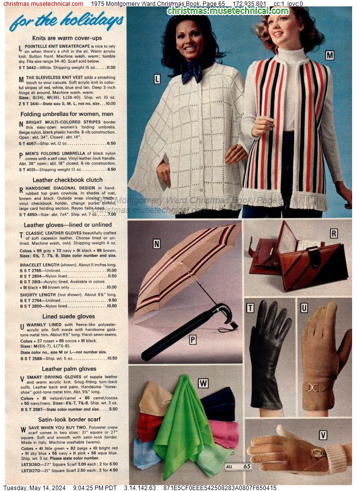 1975 Montgomery Ward Christmas Book, Page 65