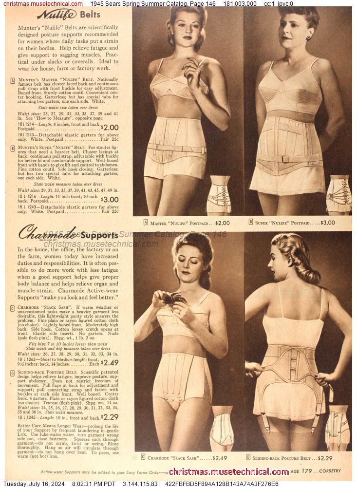 1945 Sears Spring Summer Catalog, Page 146