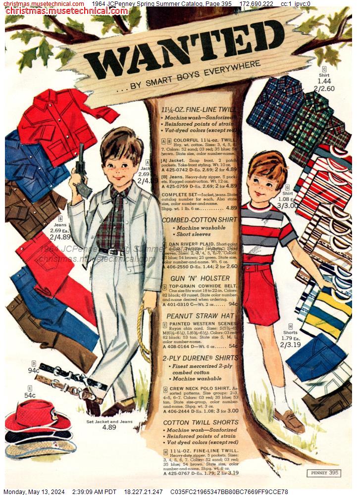 1964 JCPenney Spring Summer Catalog, Page 395