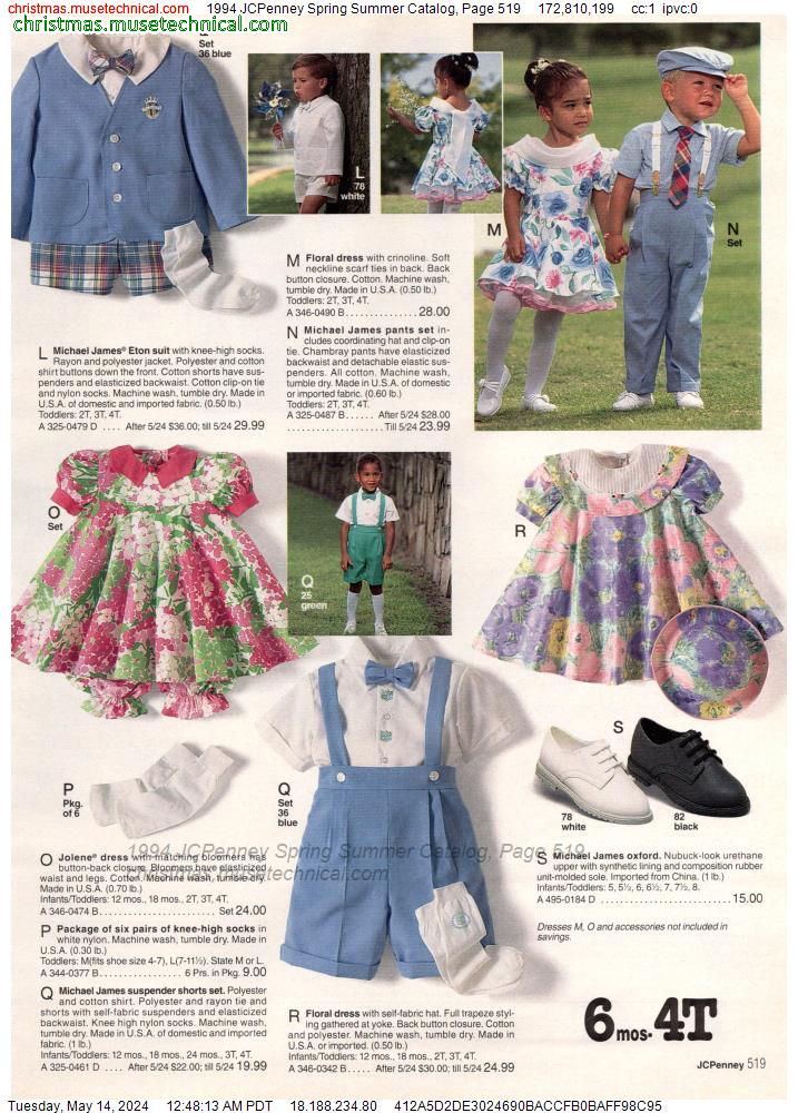 1994 JCPenney Spring Summer Catalog, Page 519