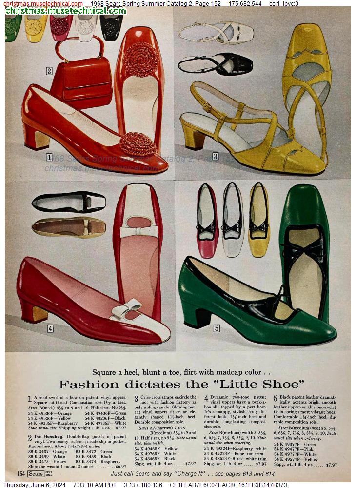 1968 Sears Spring Summer Catalog 2, Page 152