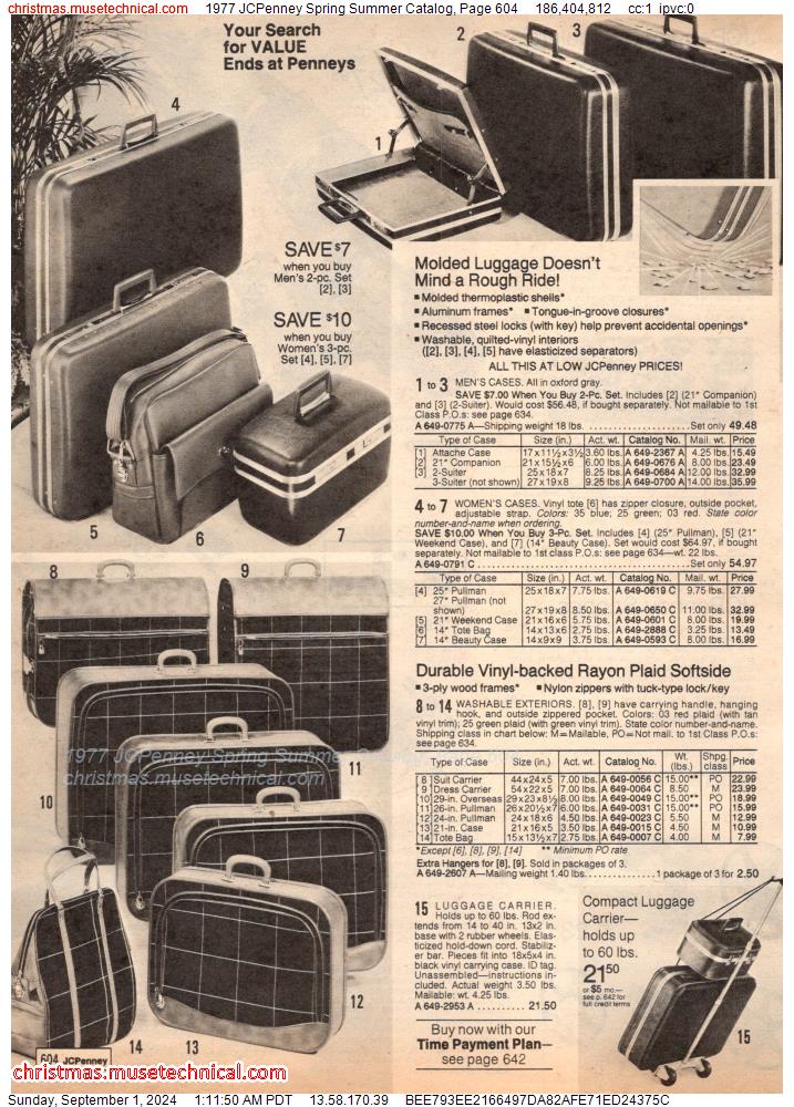 1977 JCPenney Spring Summer Catalog, Page 604