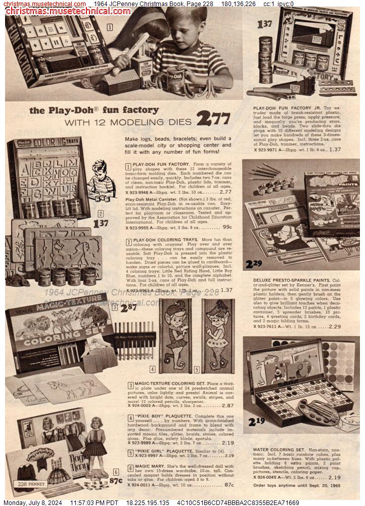 1964 JCPenney Christmas Book, Page 228