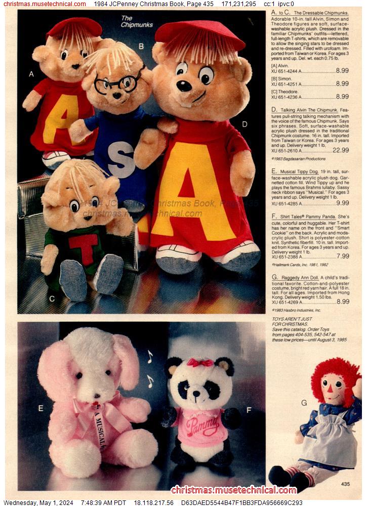 1984 JCPenney Christmas Book, Page 435