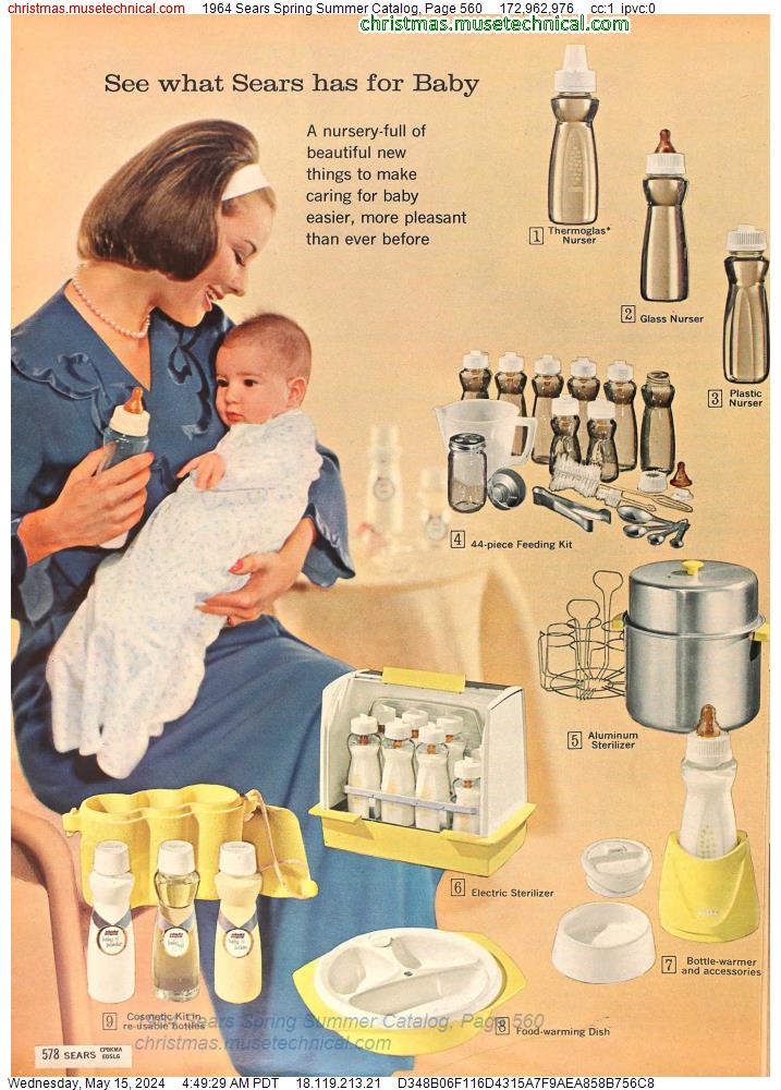 1964 Sears Spring Summer Catalog, Page 560