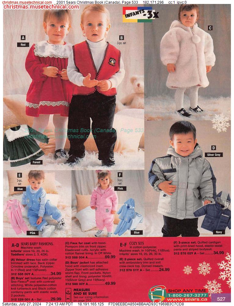 2001 Sears Christmas Book (Canada), Page 533