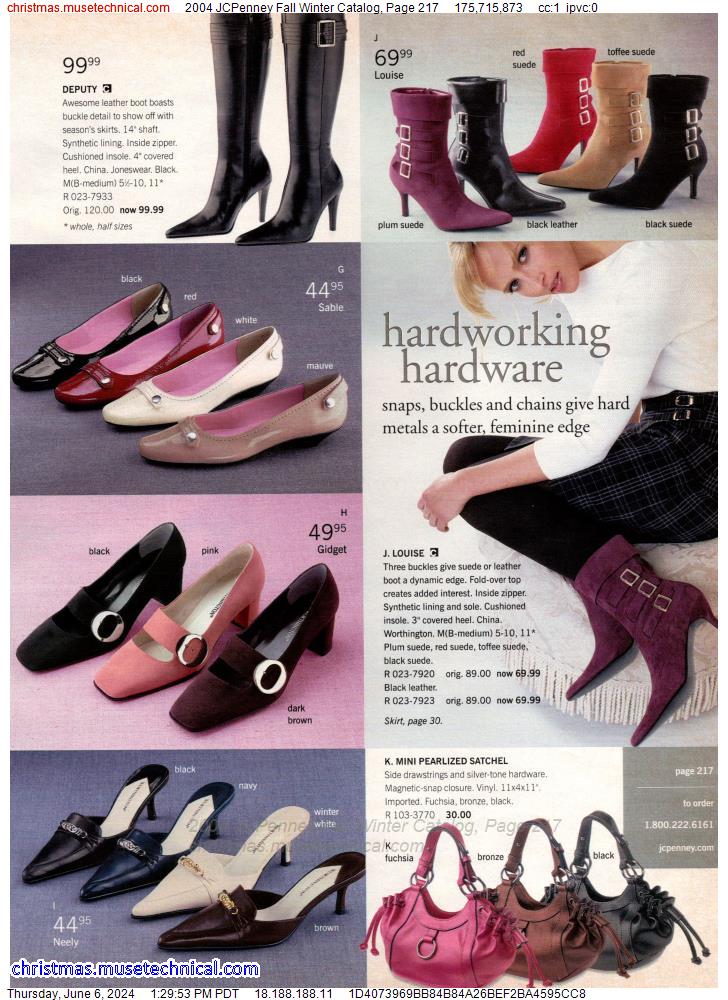2004 JCPenney Fall Winter Catalog, Page 217