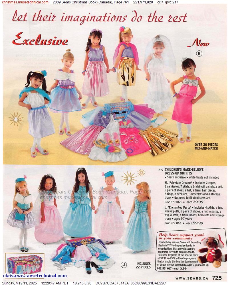 2009 Sears Christmas Book (Canada), Page 761