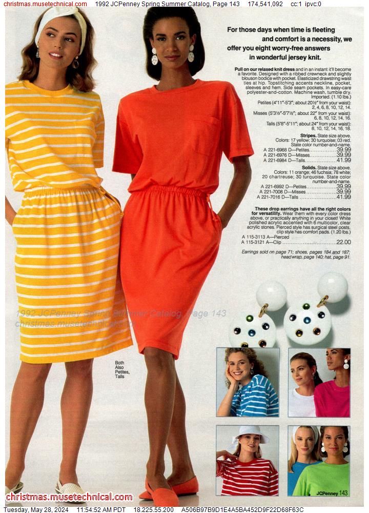 1992 JCPenney Spring Summer Catalog, Page 143