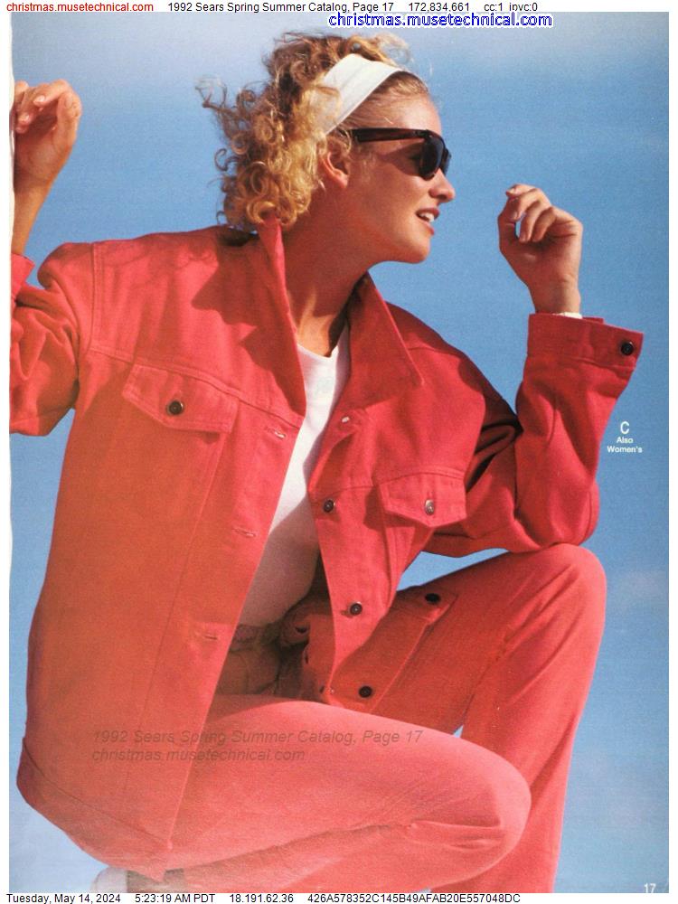 1992 Sears Spring Summer Catalog, Page 17