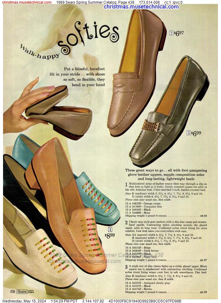 1969 Sears Spring Summer Catalog, Page 438