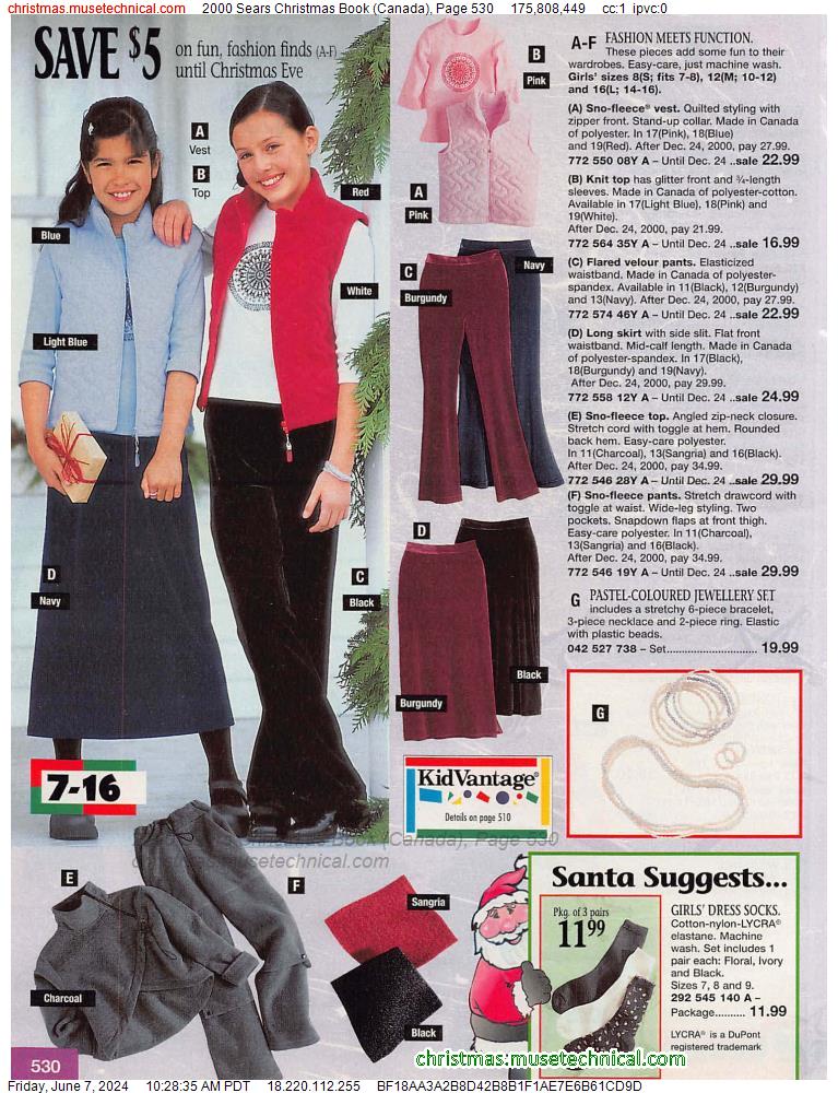2000 Sears Christmas Book (Canada), Page 530