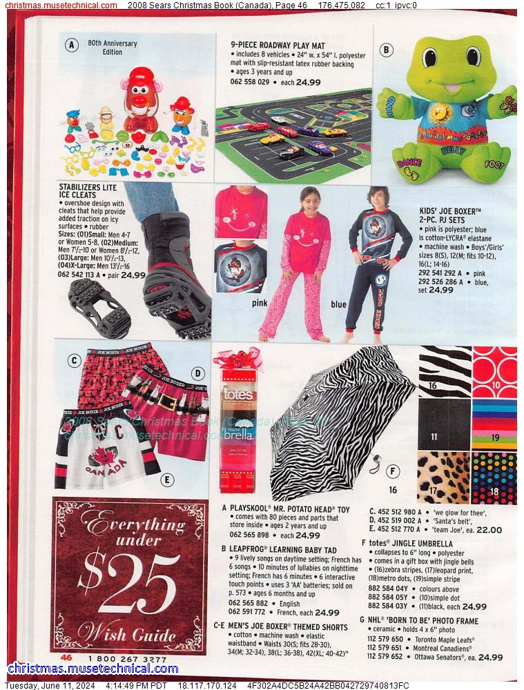 2008 Sears Christmas Book (Canada), Page 46