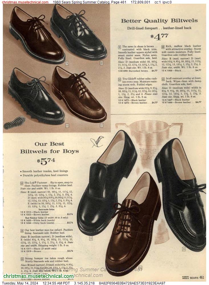 1960 Sears Spring Summer Catalog, Page 461