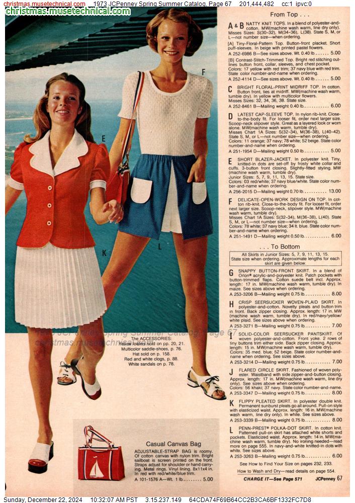 1973 JCPenney Spring Summer Catalog, Page 67