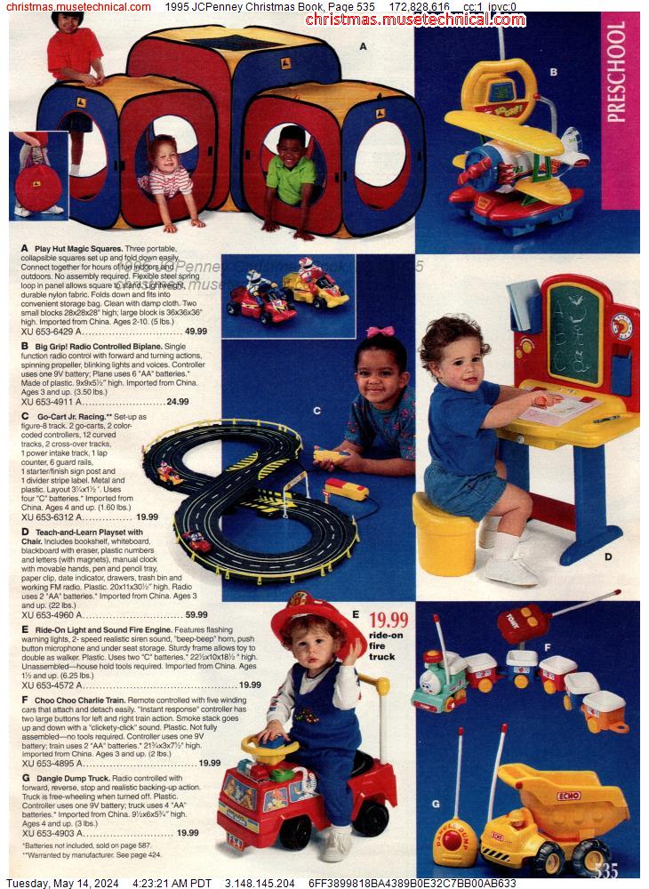 1995 JCPenney Christmas Book, Page 535