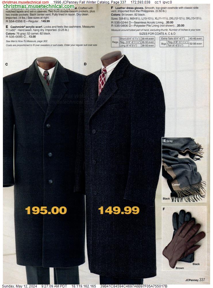1996 JCPenney Fall Winter Catalog, Page 337