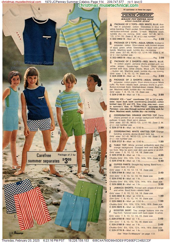 1970 JCPenney Summer Catalog, Page 114