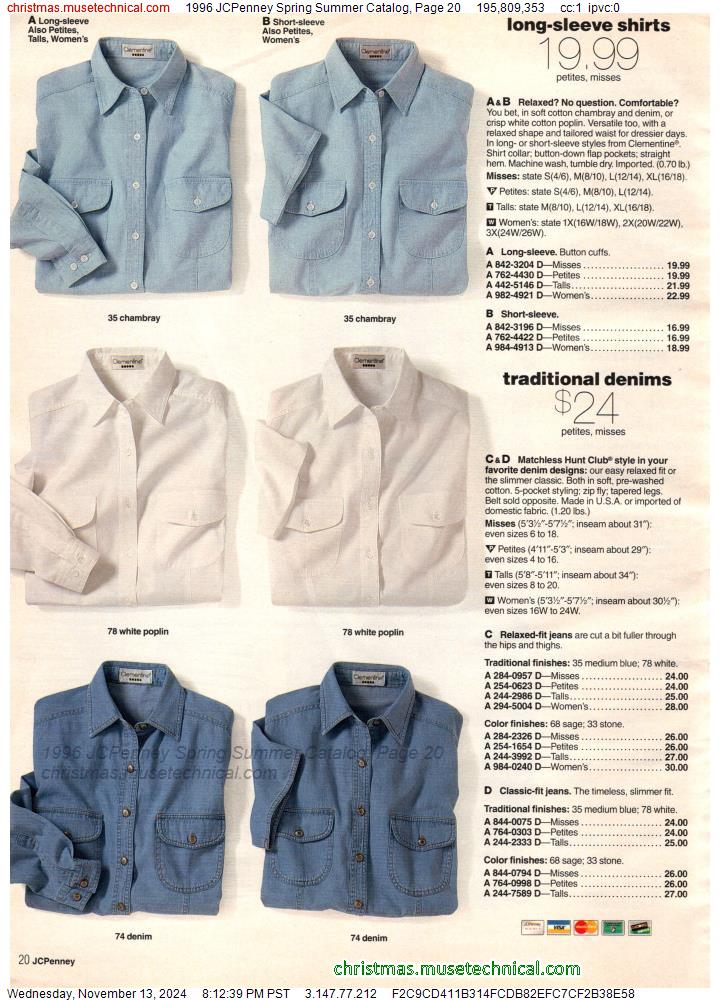 1996 JCPenney Spring Summer Catalog, Page 20