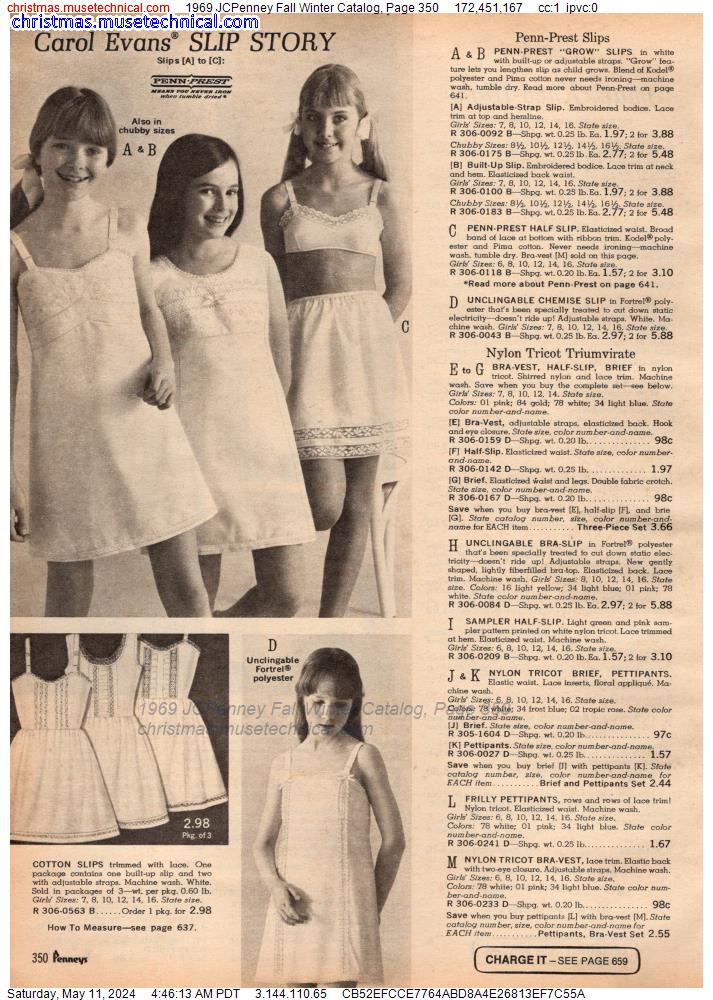 1969 JCPenney Fall Winter Catalog, Page 350