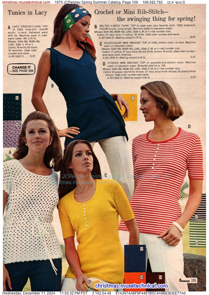 1970 JCPenney Spring Summer Catalog, Page 109