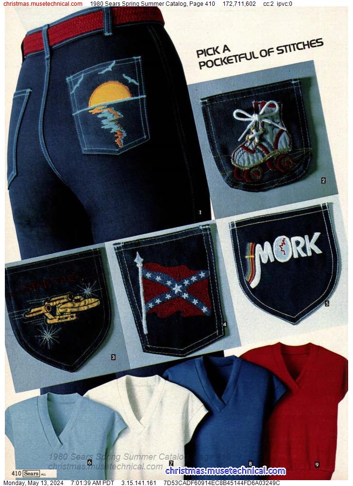 1980 Sears Spring Summer Catalog, Page 410