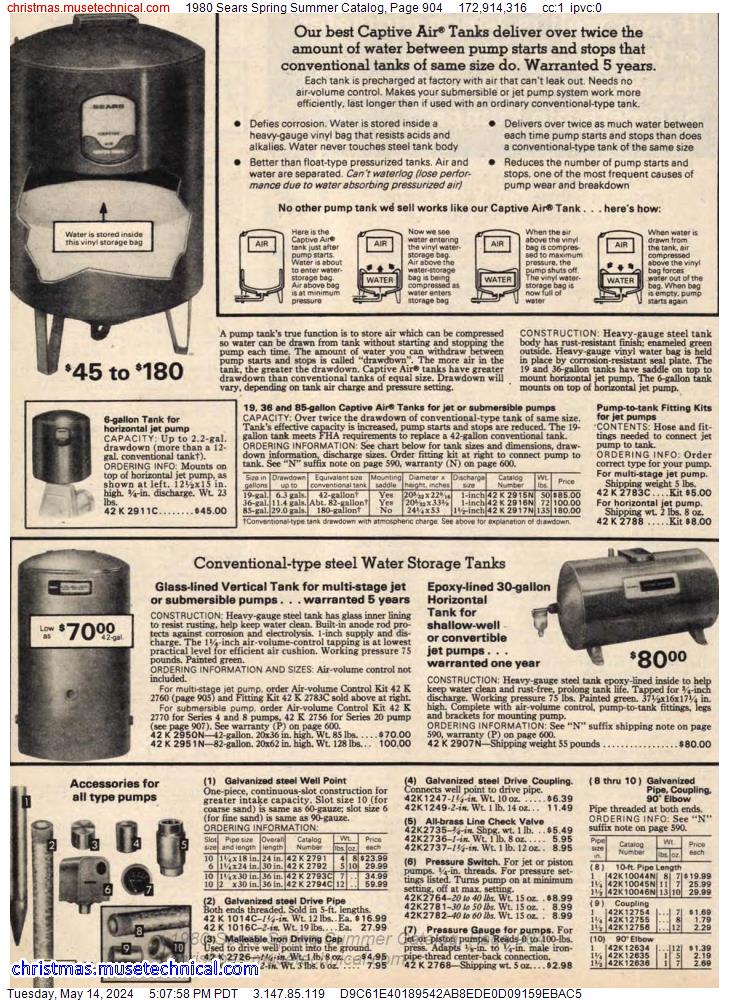 1980 Sears Spring Summer Catalog, Page 904