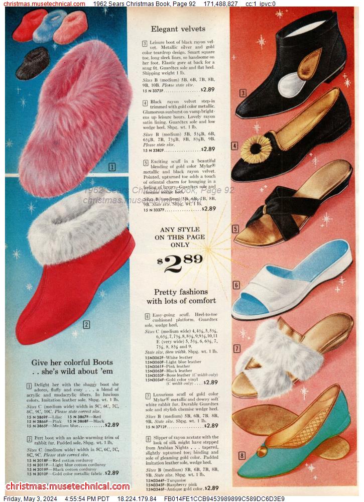 1962 Sears Christmas Book, Page 92